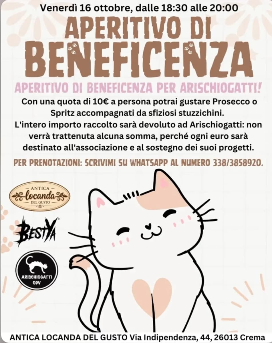 Aperitivo di Beneficenza